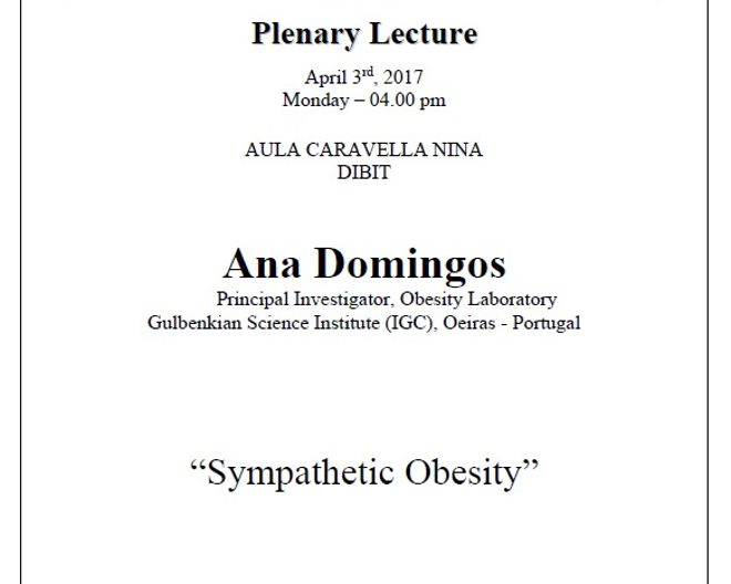 Plenary Lecture: Sympathetic Obesity