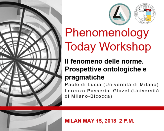 Phenomenology Today Workshop