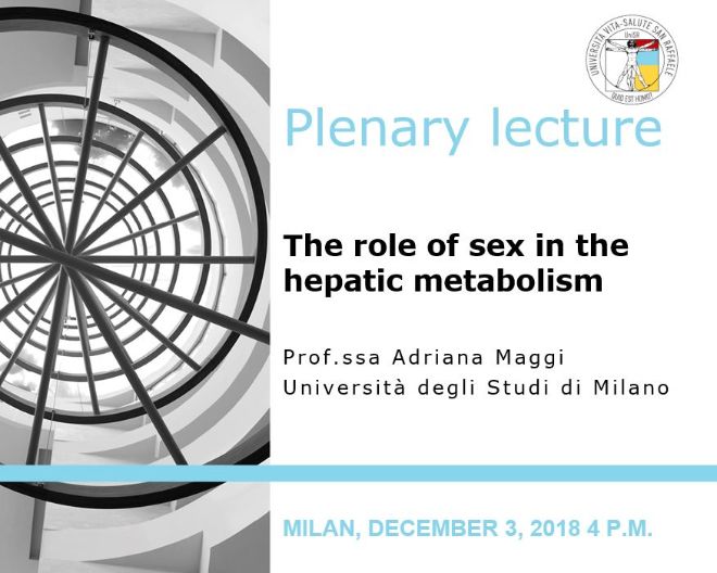 Plenary Lecture: “The role of sex in the hepatic metabolism”