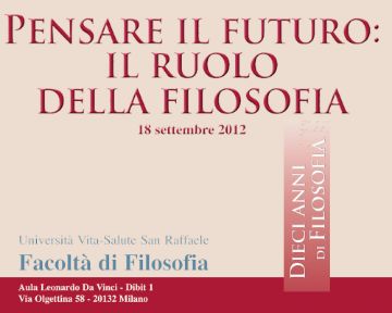 10 anni di Filosofia al San Raffaele