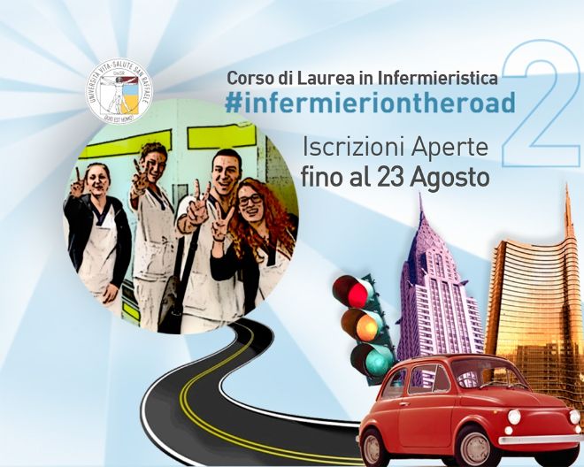 Online #infermieri ontheroad2:  aperte le iscrizioni a Infermieristica fino al 23 agosto