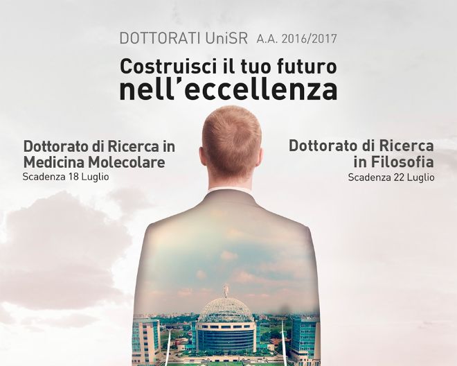 Dottorati di ricerca in Filosofia e Molecular Medicine