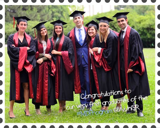 Congratulations to our very first graduates of the International MD Program