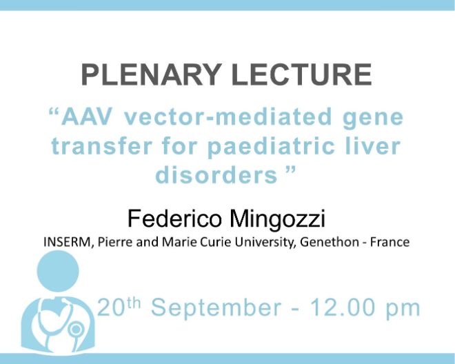 Plenary Lecture: AAV vector-mediated gene transfer for paediatric liver
