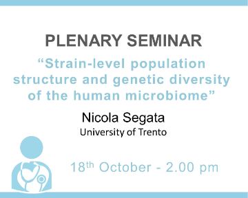 Plenary Lecture: “Strain-level population structure and genetic diversity of the human microbiome”