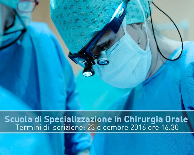 Chiuse le iscrizioni alla Scuola di Specializzazione in Chirurgia Orale dell’Università Vita-Salute San Raffaele.
