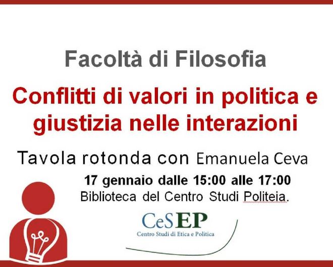 Conflitti di valori in politica e giustizia nelle interazioni