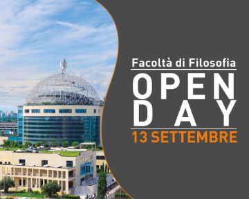 Facoltà di Filosofia: vieni a conoscere l’UniSR – 13 settembre 2017