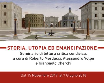 Storia Utopia ed Emancipazione: prossimo incontro il 7 giugno