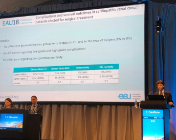 Francesco Cianflone, studente di Medicina UniSR, speaker al 33° Congresso Europeo di Urologia
