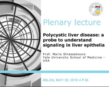 Plenary Lecture: “Polycystic liver disease: a probe to understand signaling in liver epithelia”