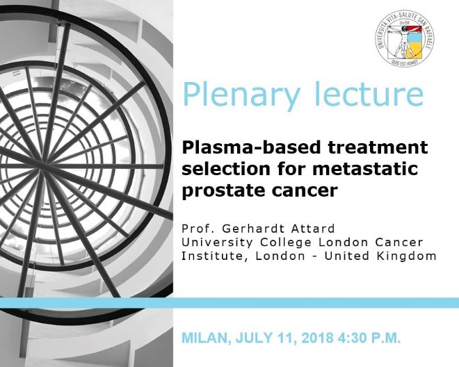 Plenary Lecture: “Plasma-based treatment selection for metastatic prostate cancer”
