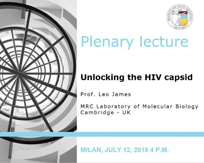 Plenary Lecture: “Unlocking the HIV capsid”