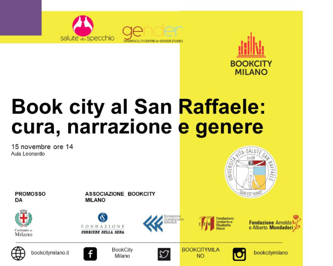 Book City al San Raffaele: cura, narrazione e genere – 15 novembre