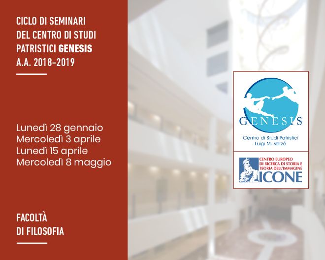 Ciclo di seminari del centro di studi patristici Genesis