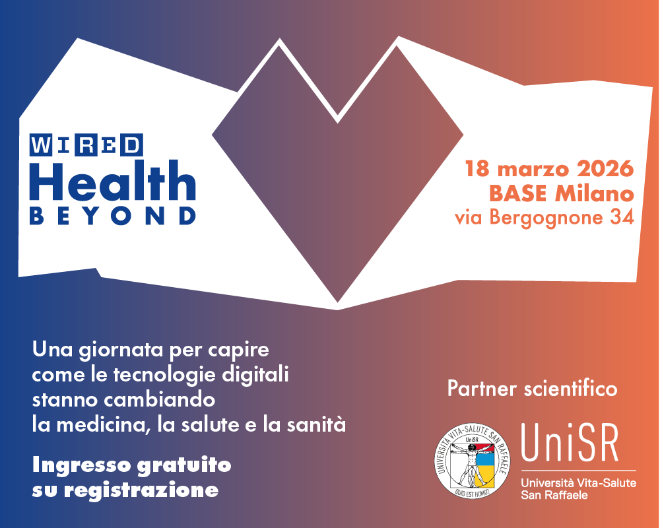 La ricerca e l’innovazione UniSR protagoniste di Wired Health 2026