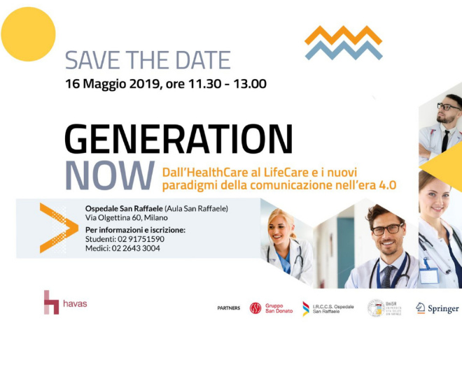 GENERATION NOW – Il futuro visto dai millennials della salute