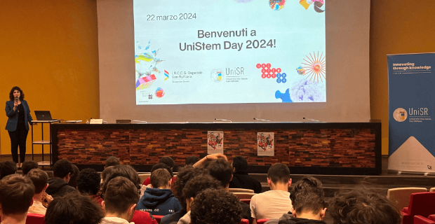 UniSR for UniStem Day 2024: research explained to high school students