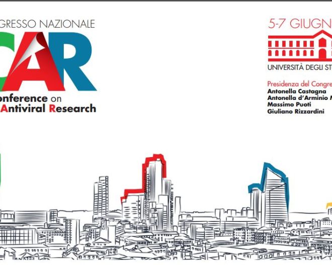 5-7 June will be held ICAR, the Italian Conference on AIDS and Antiviral Research